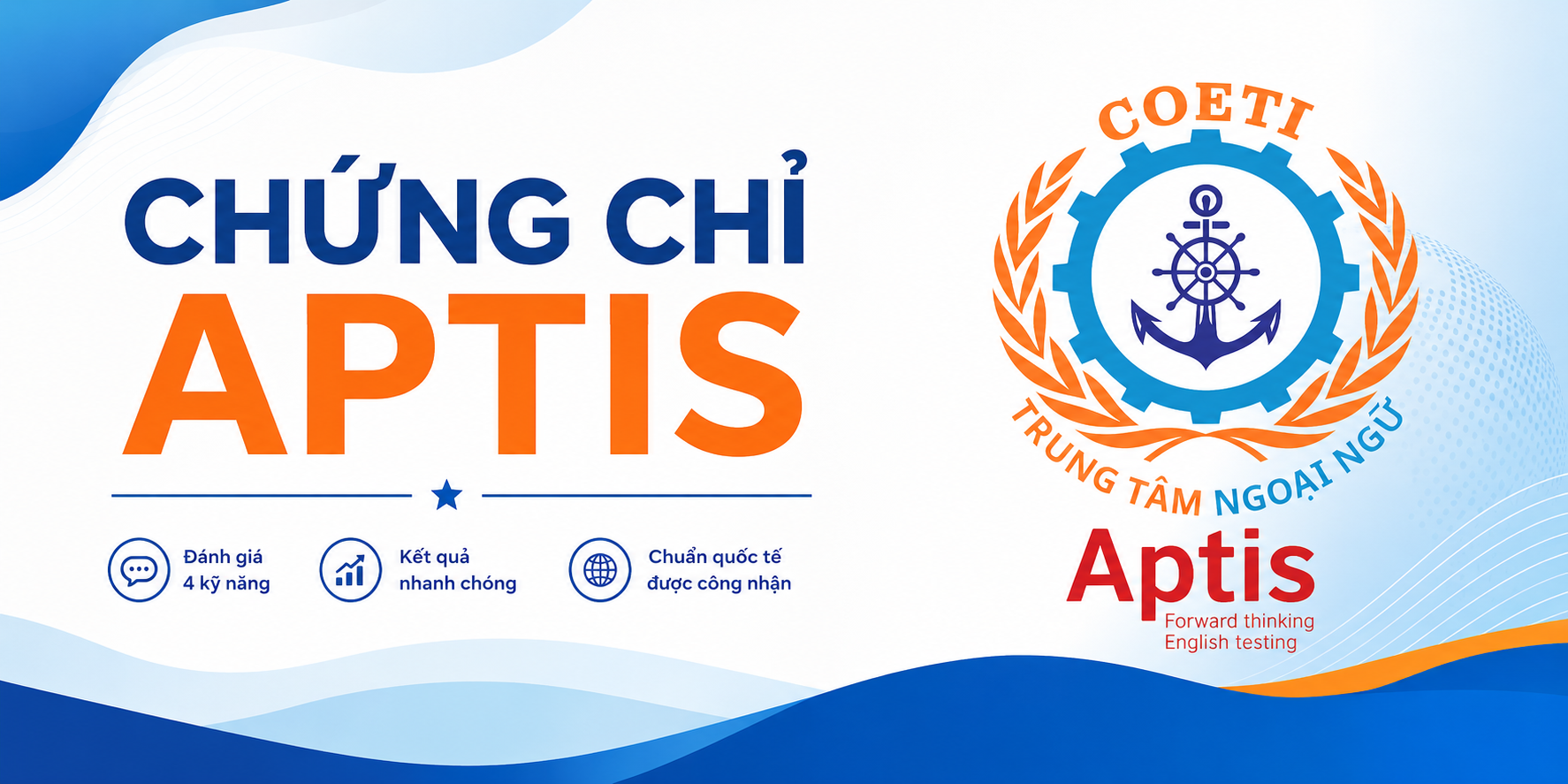 Aptis là bài kiểm tra đánh giá năng lực tiếng Anh do British Council (Hội đồng Anh) phát triển